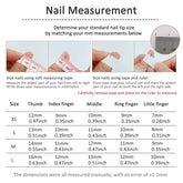 10Pcs Floral Leaves Ballerina Handmade Fake Nails Short Shimmery Press on Acrylic Nail Autumn Winter False Gel Nail Manicure Tip